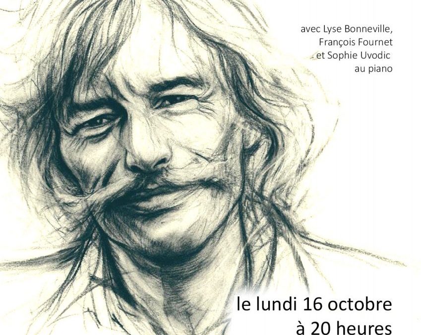 lundi 16 octobre récital Hommage Jean Ferrat